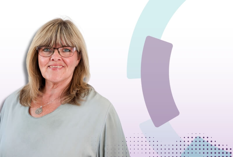 Bild unserer Ansprechpartnerin Anette Ramolla im Kundenservice.