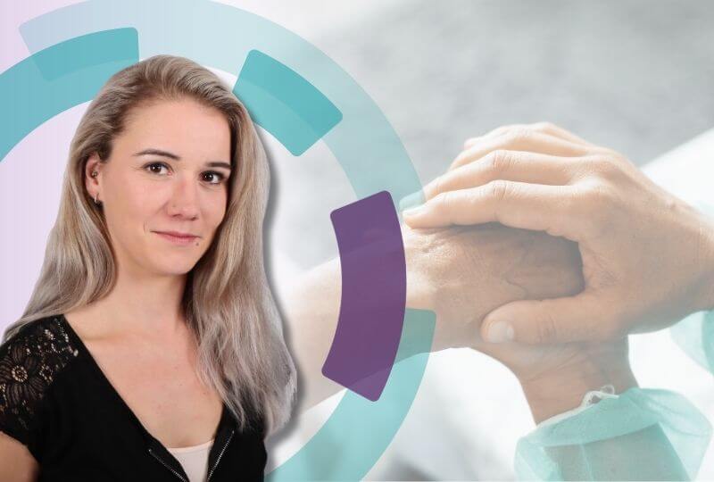 Kollegin Ayla Wenning von OPED Wundversorgung